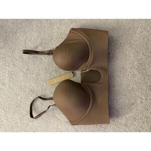 Skims Deep Plunge Shapewear Bra Color Jasper Size Small